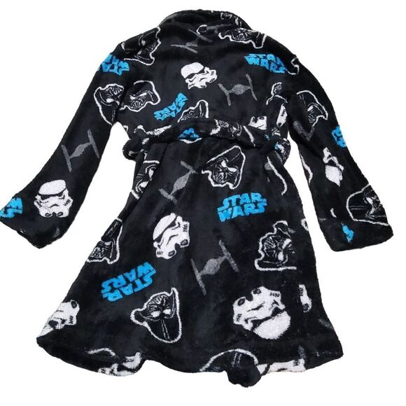 Star wars plush boys robe 4T/4 - Picture 2 of 3